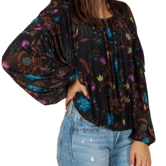 NWT Free People Wildflower Honey Top - Picture 1 of 6